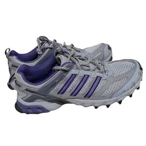adidas | Shoes | Adidas Kanadia Tr 2 Grey Purple Trail Sneaker 6 | Poshmark